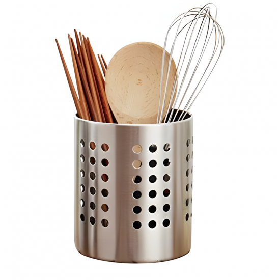 Stainless Steel Utensil Holder Small 